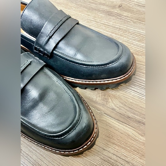 NWOT Madewell Corinne Lug Sole Loafer, Black, Size 9 - Picture 6 of 9